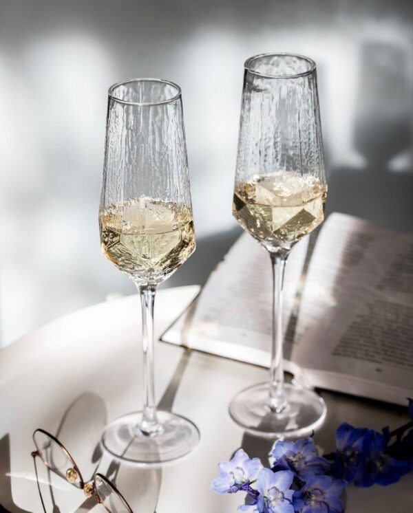 Premium quality Kai clear wine/champagne glass